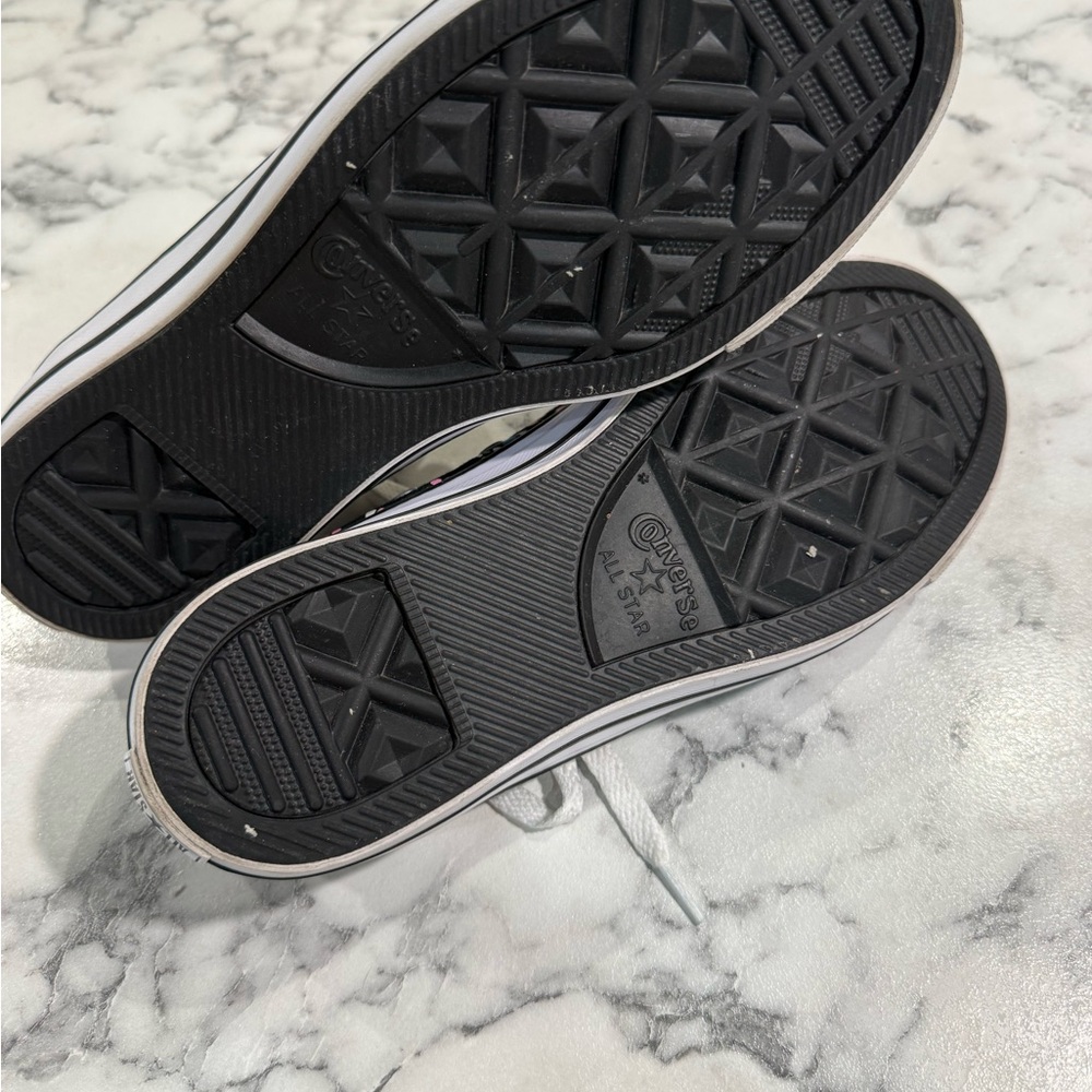 Converse Black and White Hello Kitty Sneakers - Picture 6 of 7